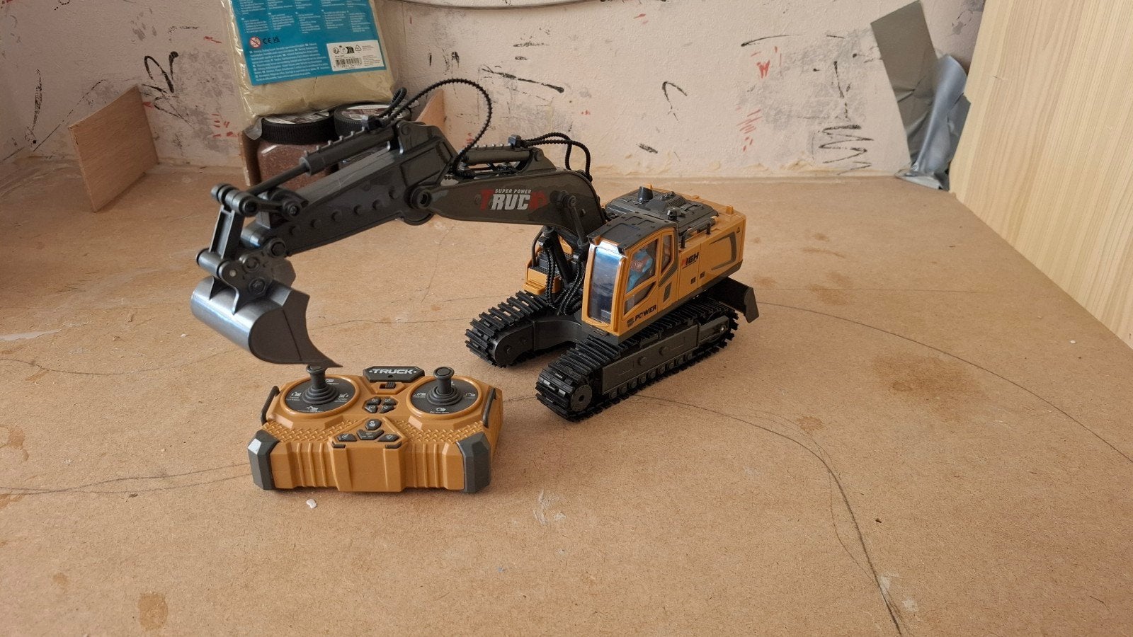 RC Graafmachine met Afstandsbediening - Zo goed als nieuw, Ophalen of Verzenden, Nieuw