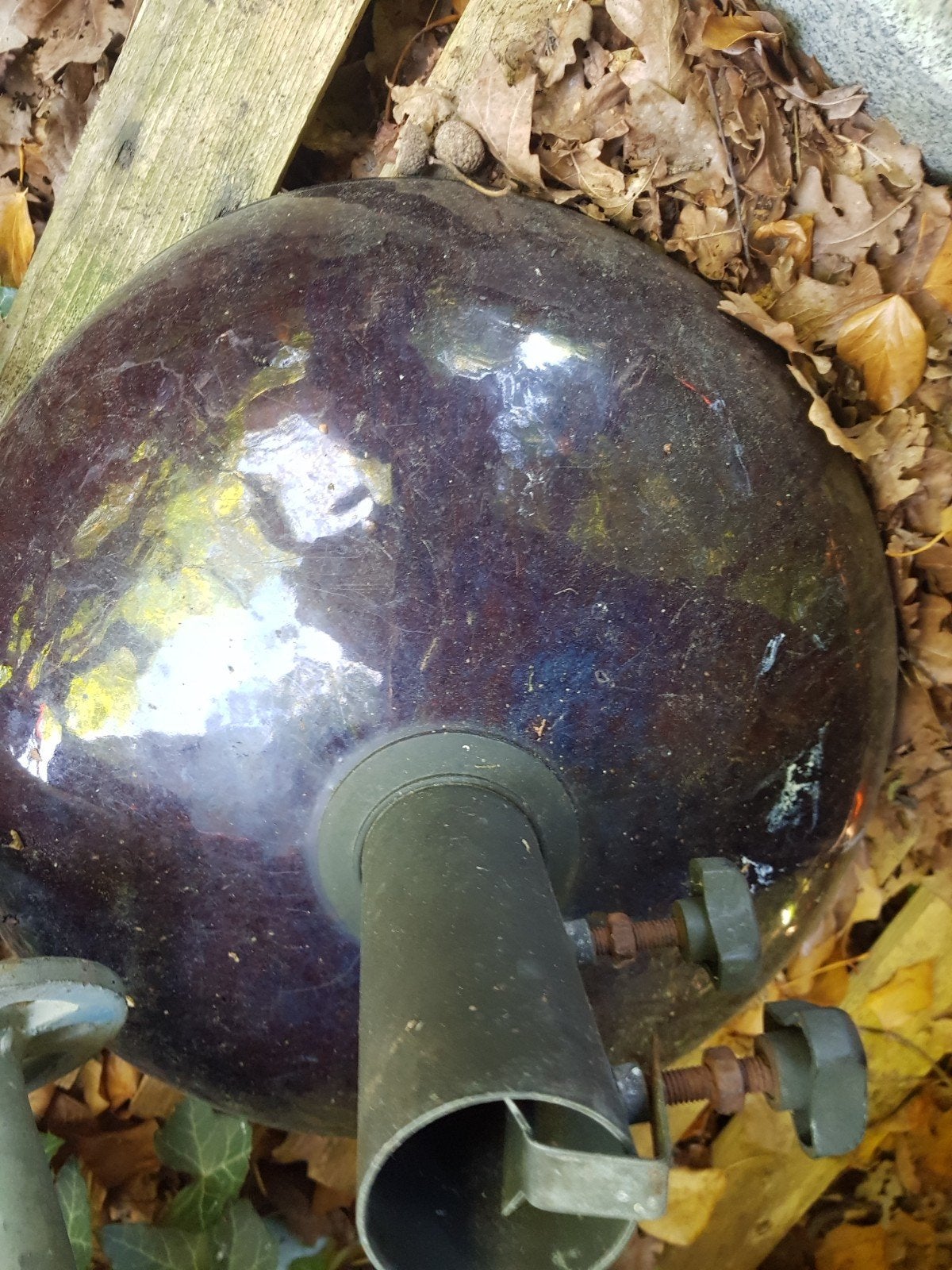 Parasolvoet gietijzer parasol, Ophalen of Verzenden, Minder dan 1 meter, Parasolvoet