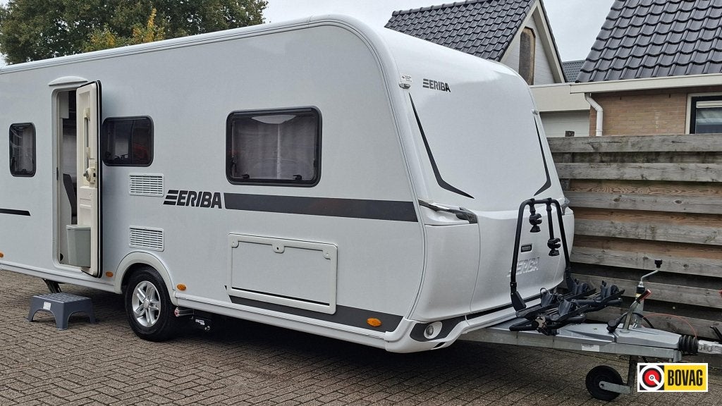 Eriba Nova 480 incl. voortent, mover, FD, Caravans en Kamperen, Caravans, Standaardzit, Schokbreker, Bedrijf, 4 tot 5 meter
