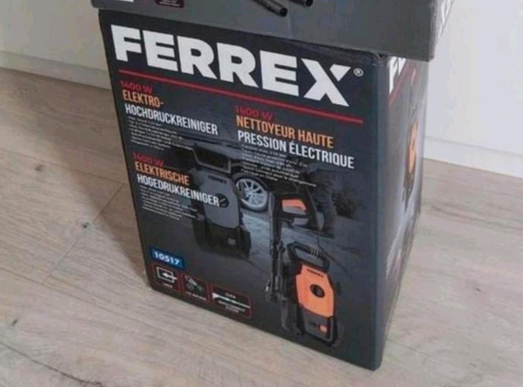 Nieuwe Ferrex hogedrukreiniger, Ophalen, Nieuw, Elektrisch