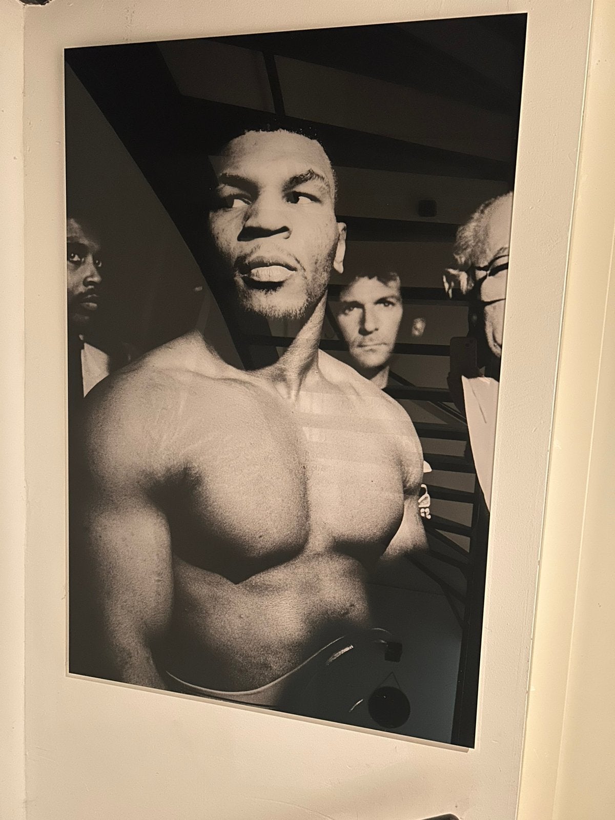Mooie plexiglas schilderij Mike Tyson, Ophalen of Verzenden, Zo goed als nieuw, 75 tot 100 cm, Schilderij