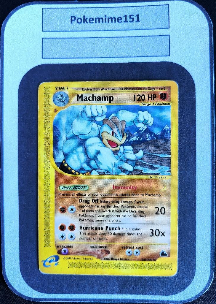 [Pokémon] Machamp Skyridge, Verzenden, Gebruikt, Losse kaart