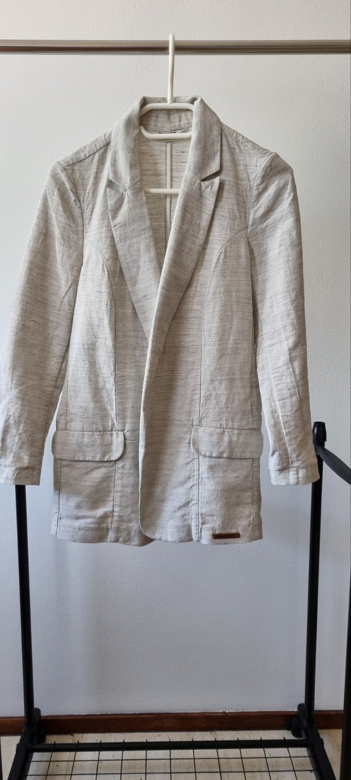 Colbert jasje Moscow Maat M, Kleding | Dames, Beige, Jasje, Ophalen, Maat 38/40 (M)