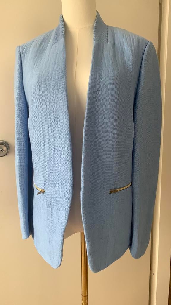 Lichtblauwe blazer van Steps. Maat 38, Kleding | Dames, Maat 38/40 (M), Blauw, Ophalen of Verzenden, Zo goed als nieuw