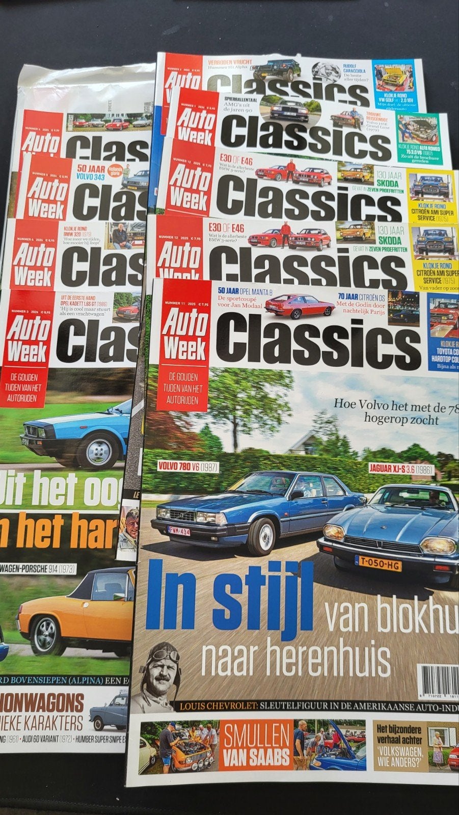 18 Auto leesbladen: Autoweek Classics, Formule 1, Namac, Boeken, Ophalen of Verzenden, Nieuw, Algemeen