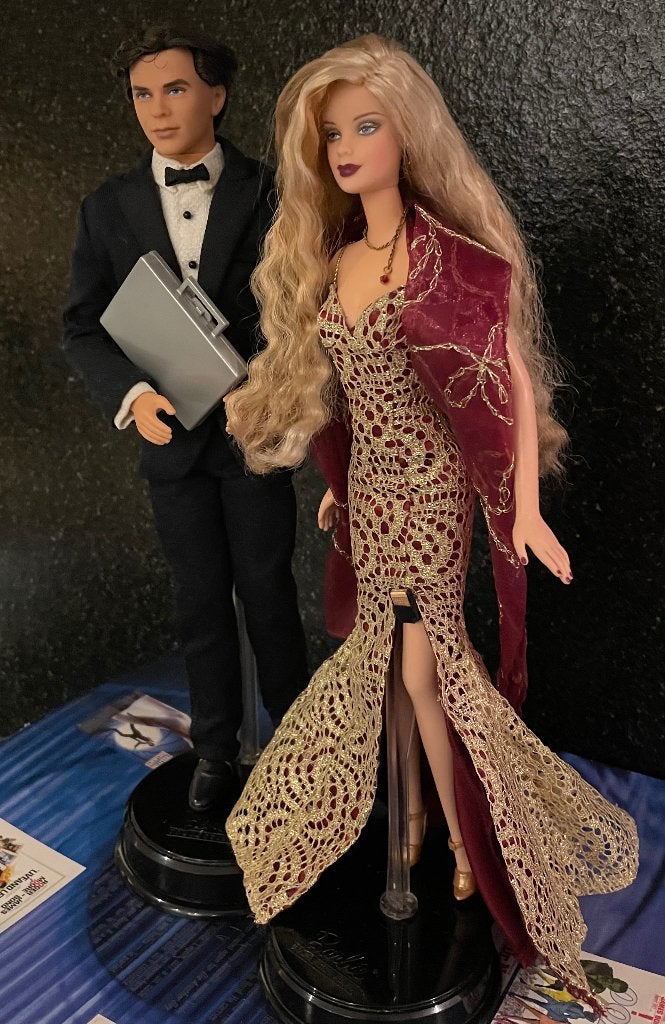 Barbie en Ken collectible James Bond, Verzenden, Gebruikt, Pop