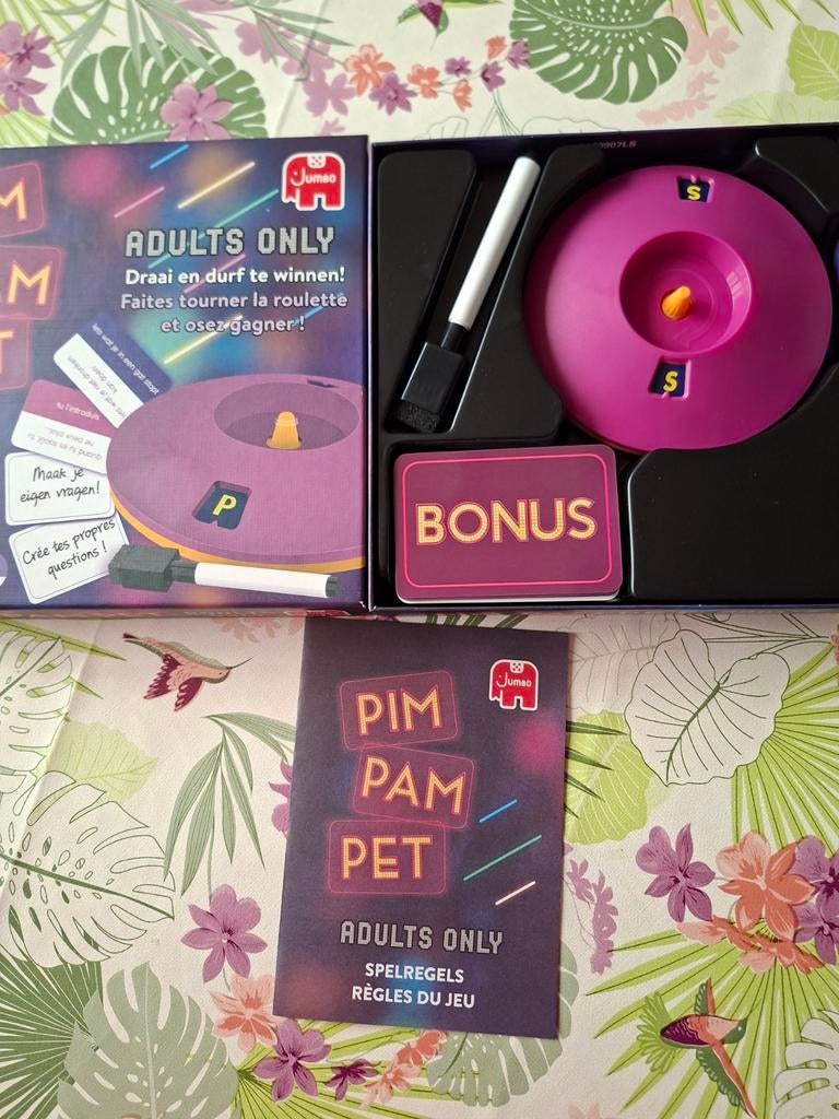 Pim pam pet adults only als nieuw, Ophalen of Verzenden, Zo goed als nieuw