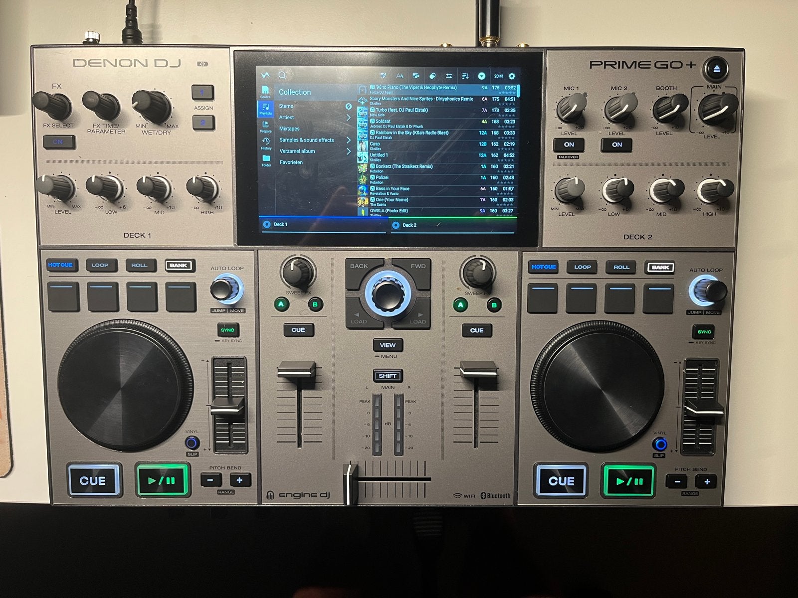 Denon Prime Go+ DJ-controller - Draagbaar en Krachtig, Ophalen of Verzenden, Zo goed als nieuw, Dj-set, Denon