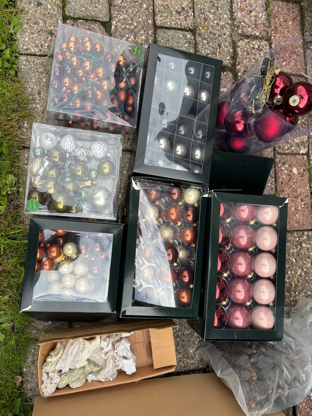 Heel veel Kerst spulletjes voor het maken van kerststukjes, Ophalen of Verzenden, Nieuw