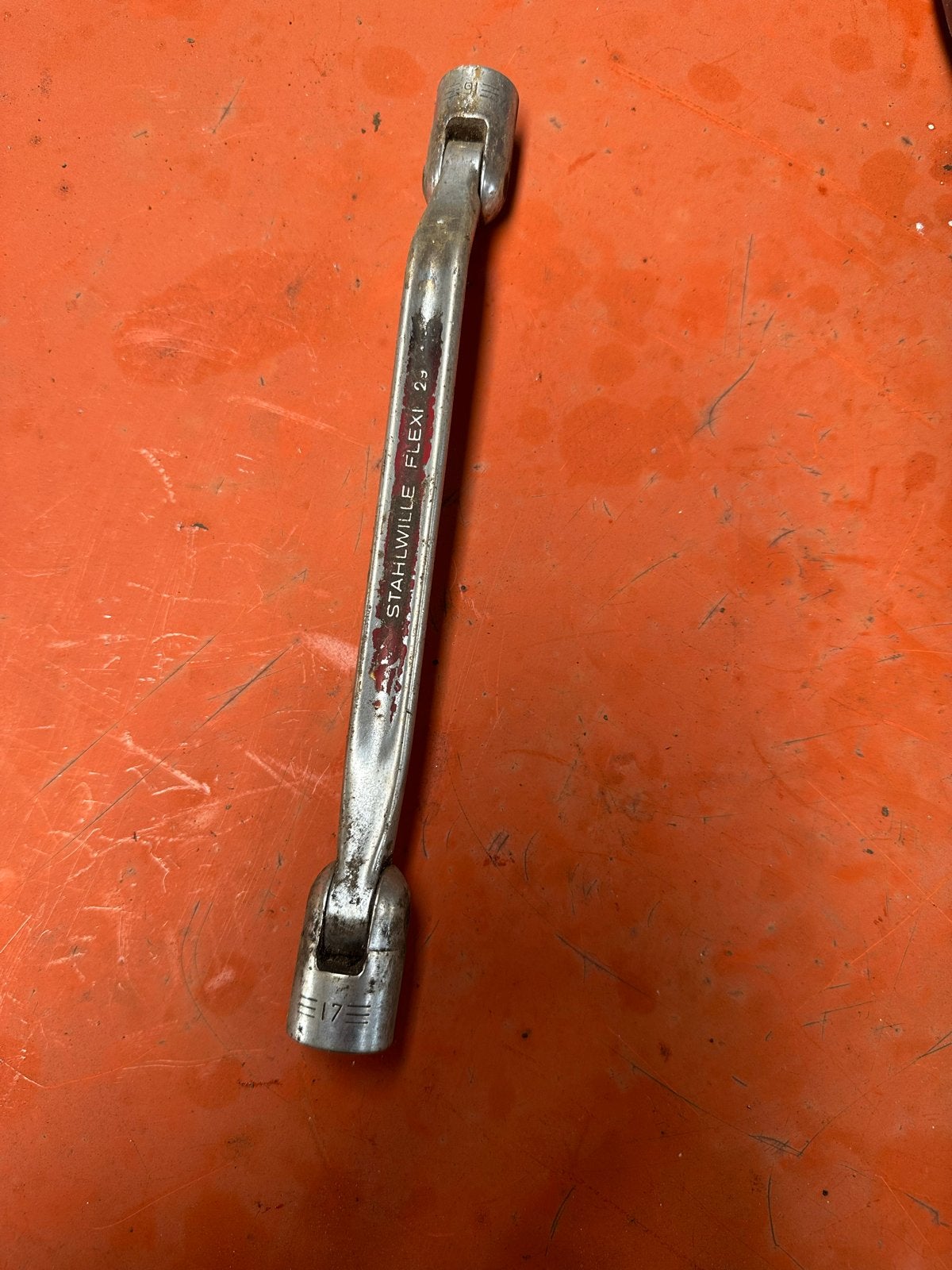 Stahlwille Flexi 29 ratelsleutel 17mm, Ophalen of Verzenden, Gebruikt, Sleutel/ratel, Overige merken