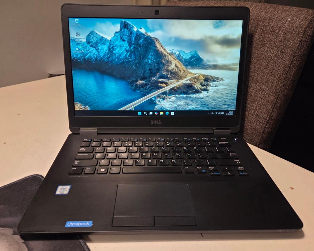 Dell Latitude E7470 Ultrabook - i7 - Ssd - 8 GB - 14 Inch, Computers en Software, Windows Laptops, 2 tot 3 Ghz, Qwerty, 8 GB, 14 inch