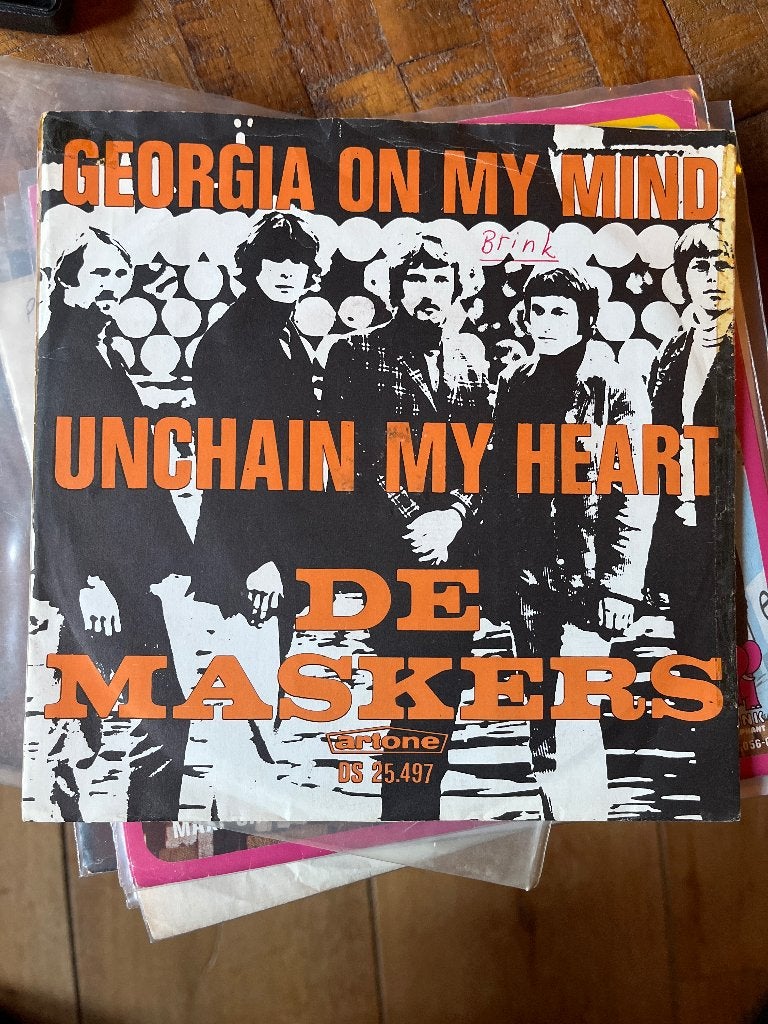 De Maskers - Georgia On My Mind (NL, 1967), Ophalen of Verzenden, Gebruikt, Pop