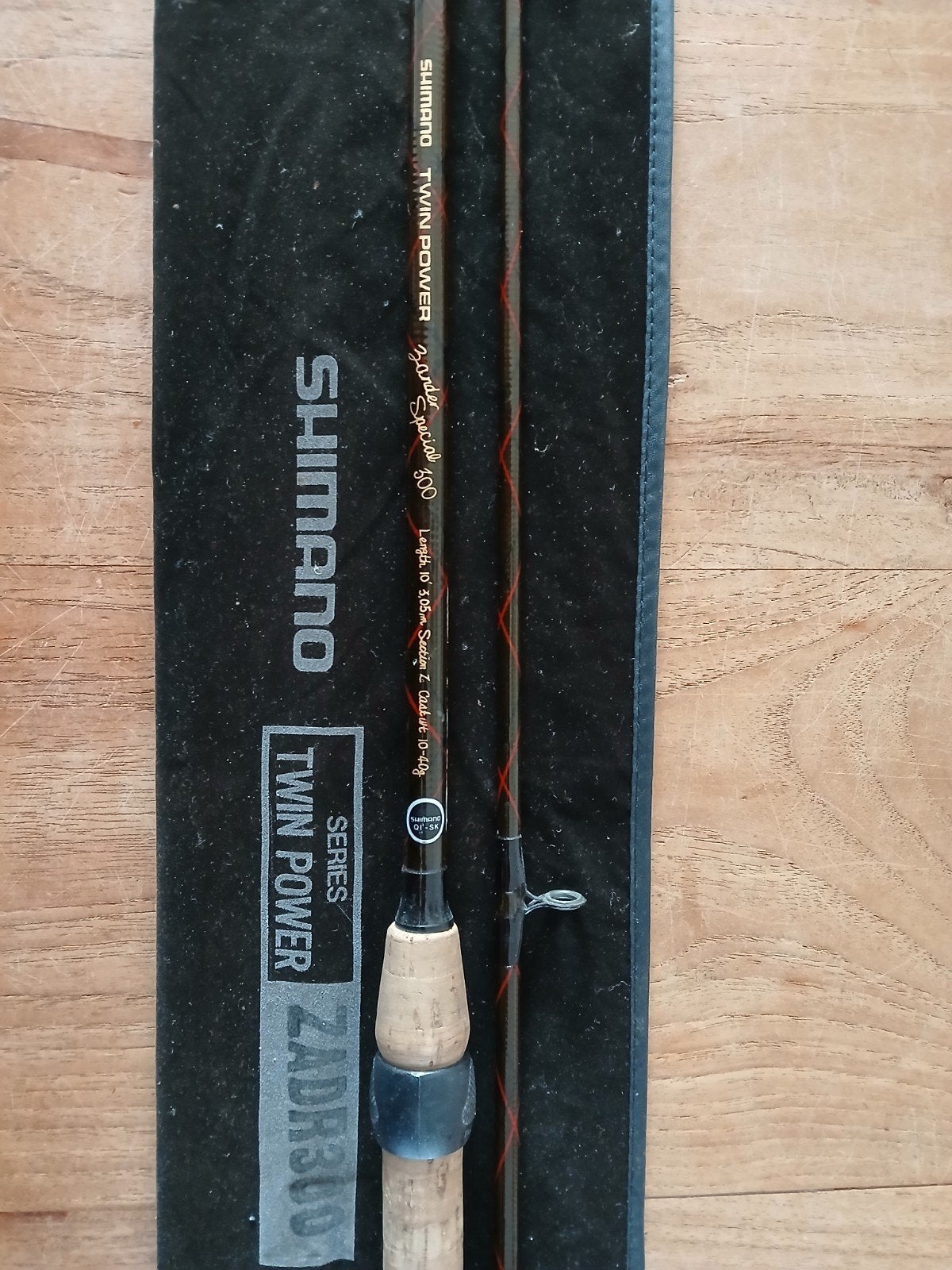 Shimano twinpower zander 3.00 meter, Ophalen, Werphengel