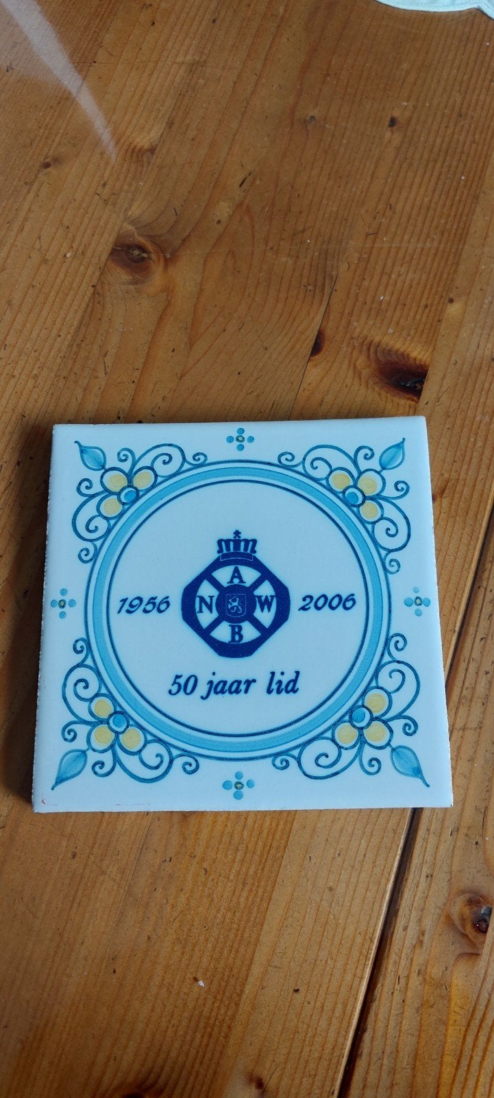 ANWB tegel, Antiek en Kunst, Antiek | Wandborden en Tegels, Ophalen of Verzenden