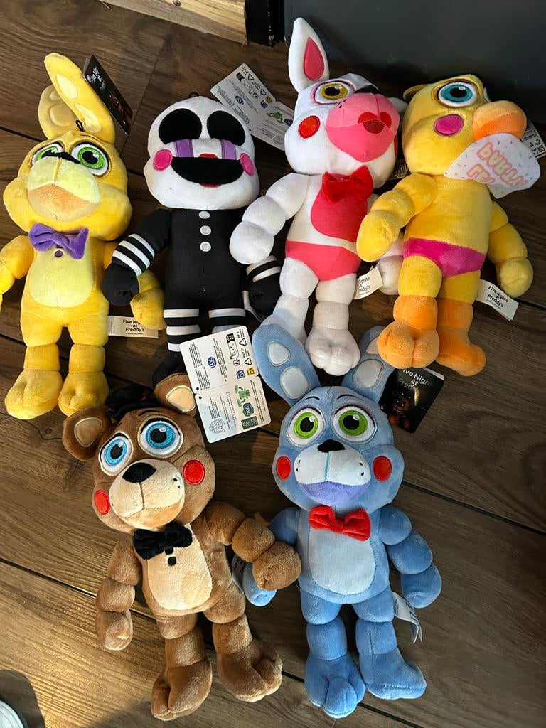 Five Nights at Freddy's Knuffels - Nieuw, Overige merken, Overige karakters, Overige typen, Nieuw