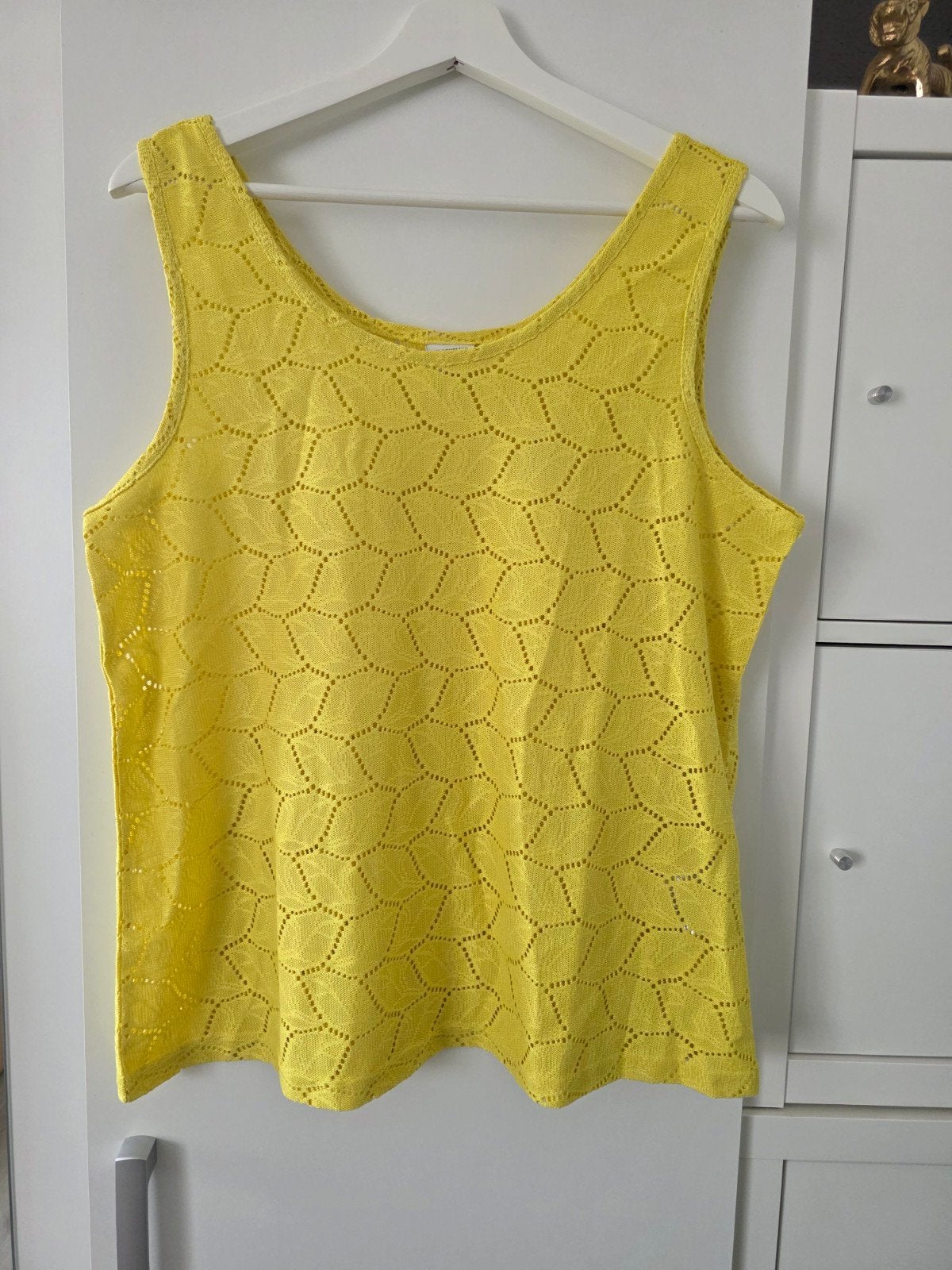 Jacqueline de Yong gele tanktop maat XL, Geel, Maat 46/48 (XL) of groter, Ophalen of Verzenden, Zo goed als nieuw
