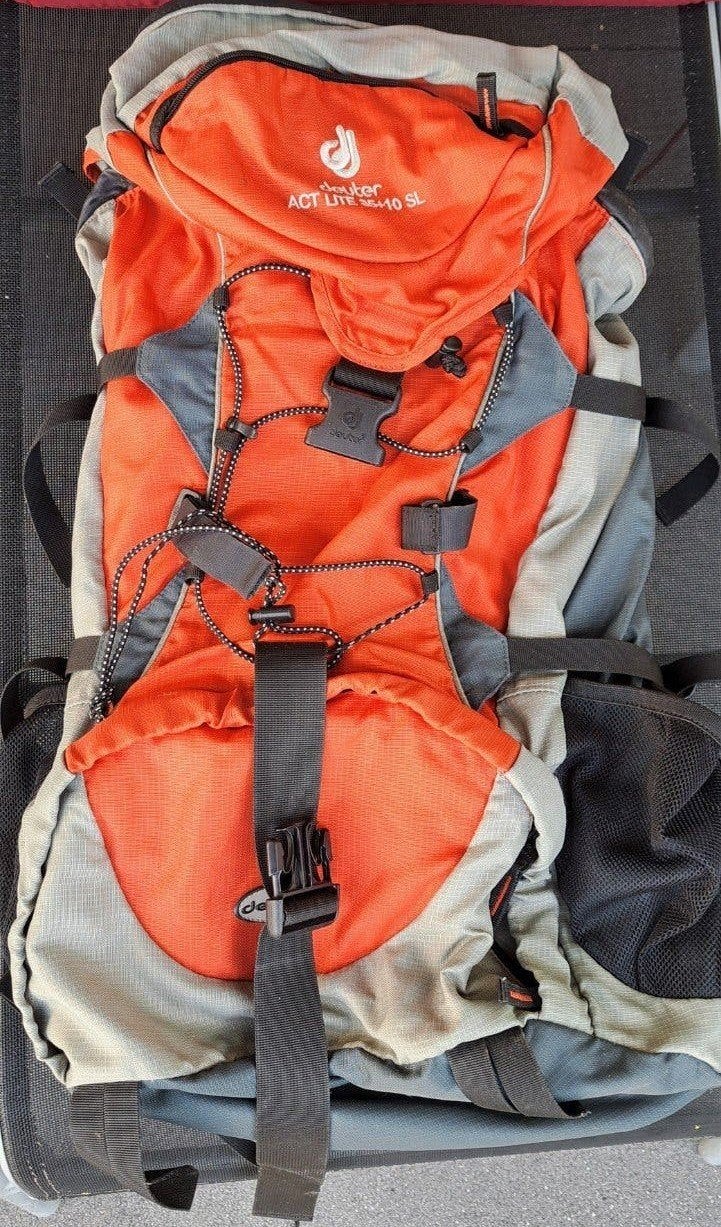 Backpak: Deuter ACT LITE 35+10 SL (Dames/ Trekking) Rugzak, Overige merken, Gebruikt, 25 tot 40 cm, Ophalen of Verzenden