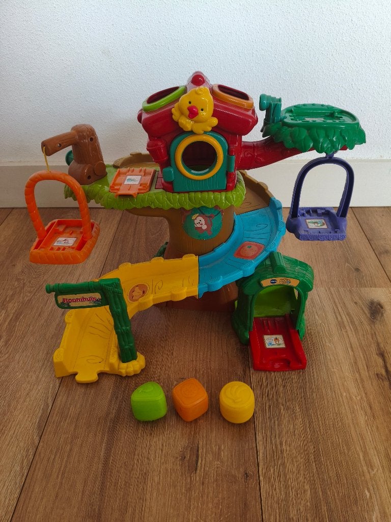 Vtech Zoef Zoef dieren boomhuis, Kinderen en Baby's, Speelgoed | Vtech, Ophalen, Gebruikt, 6 maanden tot 2 jaar