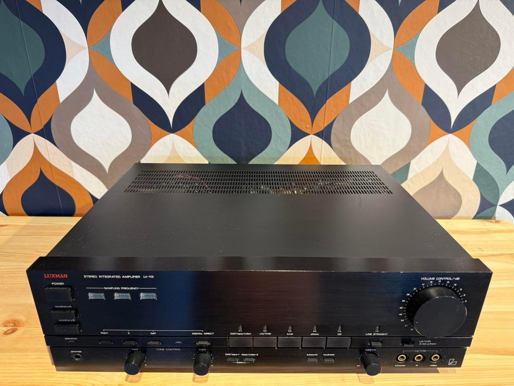 Luxman LV-113, Phono, Dac, gereviseerd, met garantie., Gebruikt, Contact@vintageaudiobreda.nl, Bosschendijk 193b, Oidenbosch, Ophalen