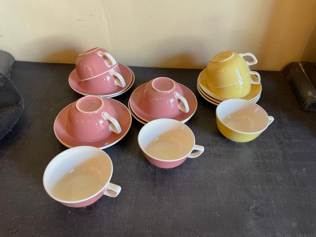 6 sets kop en schotel villeroy & Boch, Ophalen of Verzenden