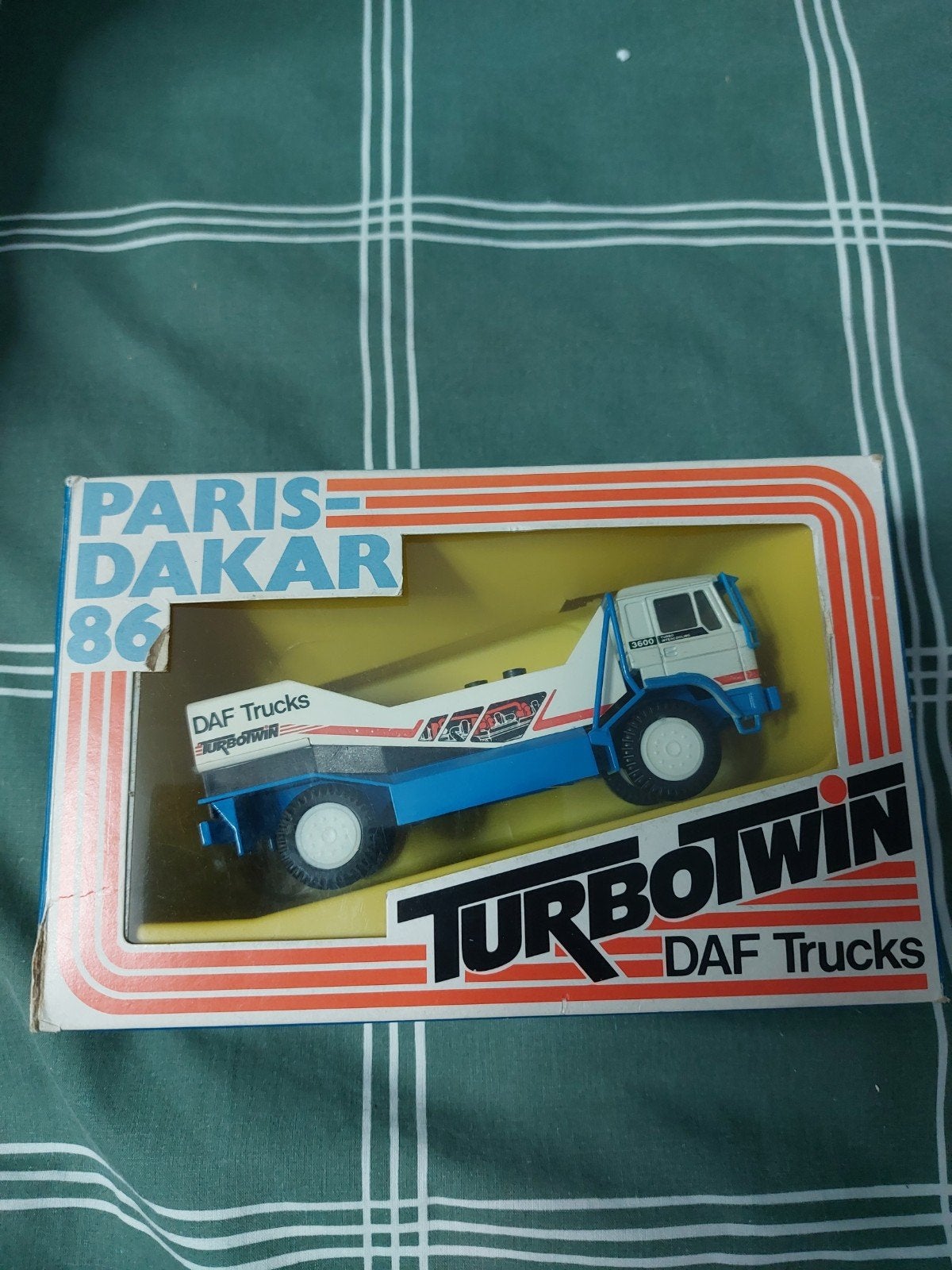 DAF Trucks TurboTwin Paris-Dakar 86 model, Overige merken, 1:50 of kleiner, Nieuw, Ophalen of Verzenden