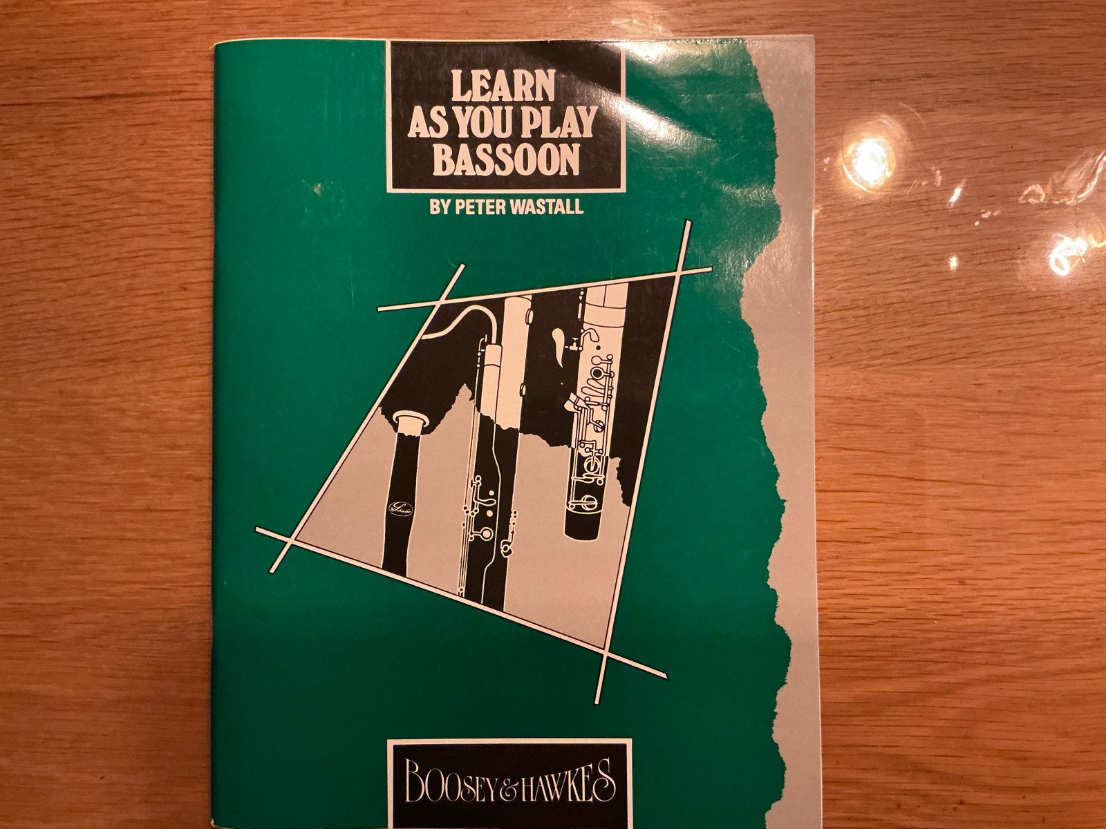 Learn As You Play Bassoon - Peter Wastall, Gebruikt, Klassiek, Les of Cursus, Overige instrumenten