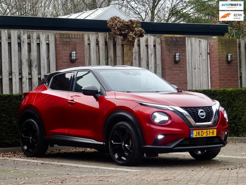 Nissan Juke 1.0 DIG-T Tekna Sport /// Cam Navi LED, Voorwielaandrijving, Stof, Handgeschakeld, 3 cilinders