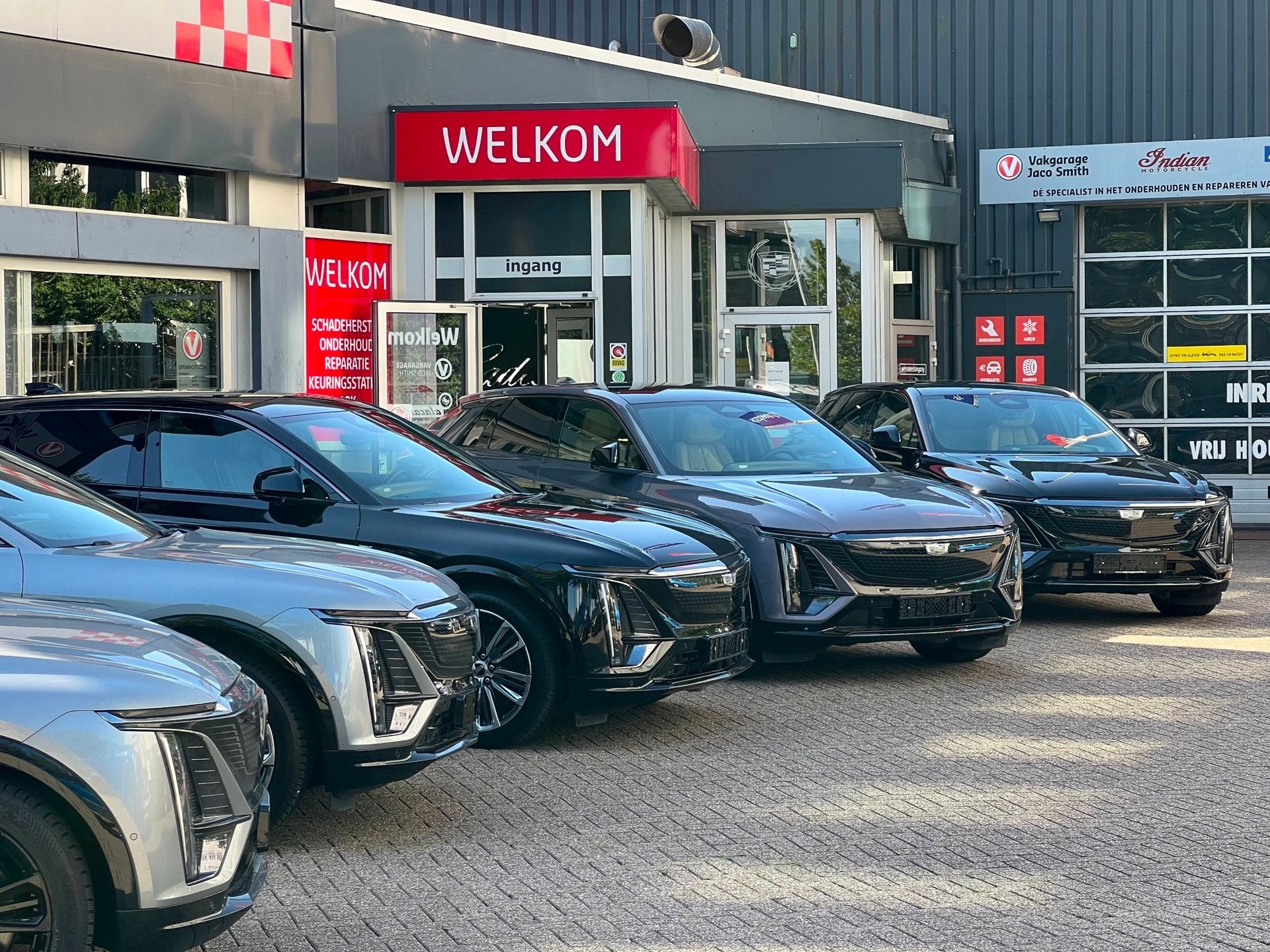 Cadillac LYRIQ 600 E4 Sport, Auto's, Cadillac, Automaat, Gebruikt, Zwart, Leder