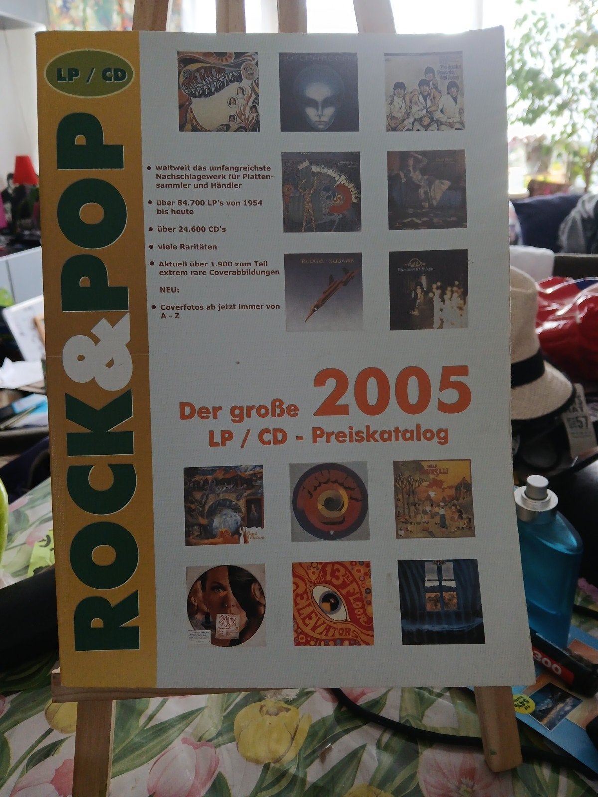 Rock & Pop LP/CD Prijskatalogus 2005 Zeldzame Coverafbeeldi, Gebruikt, Pop, Overige typen, Ophalen of Verzenden