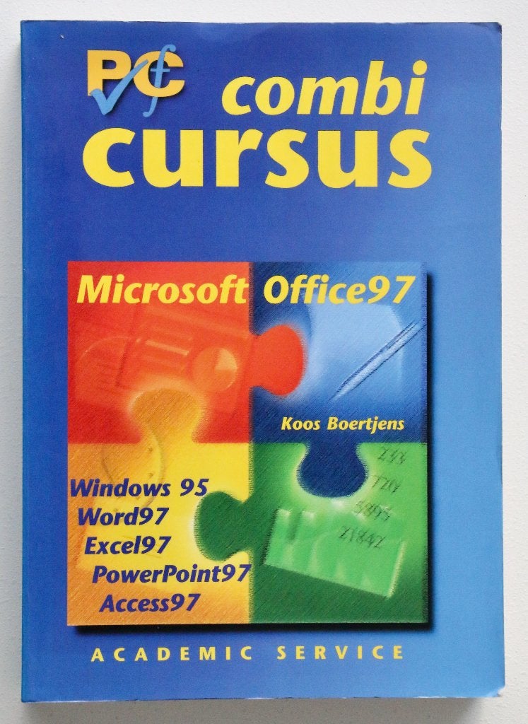 Koos Boertjens - PC Combicursus Microsoft Office Pro 97, Ophalen of Verzenden, Gelezen, Overige onderwerpen