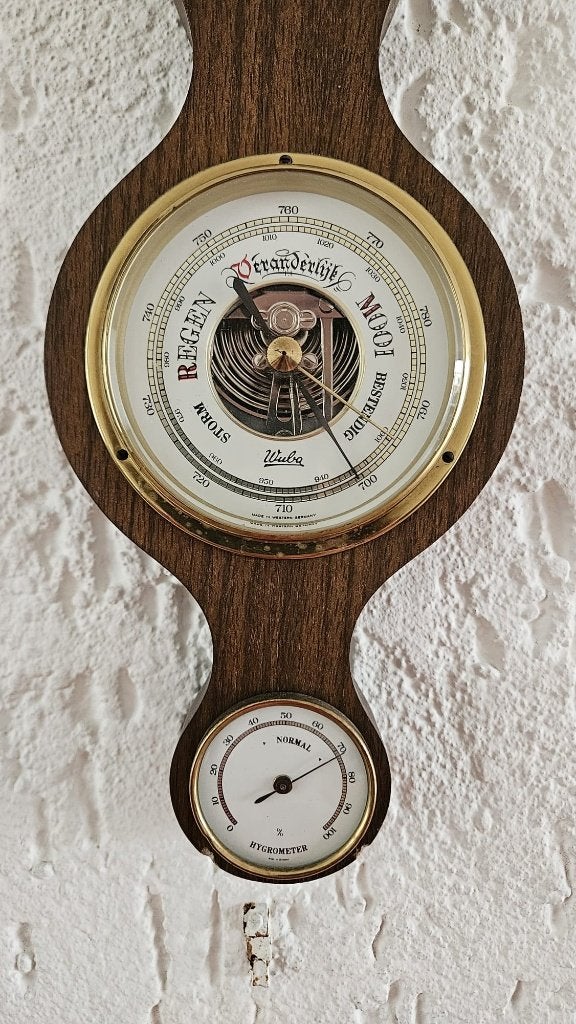 Barometer / weerstation, Ophalen