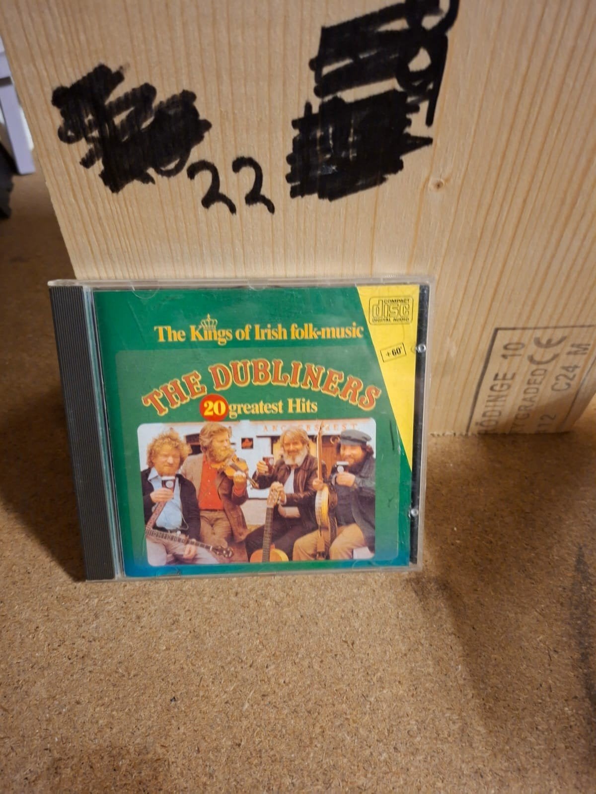 The Dubliners - 20 Greatest Hits CD (Ierse folkmuziek), Ophalen of Verzenden, Gebruikt, Verzamelalbum, Inclusief doosje