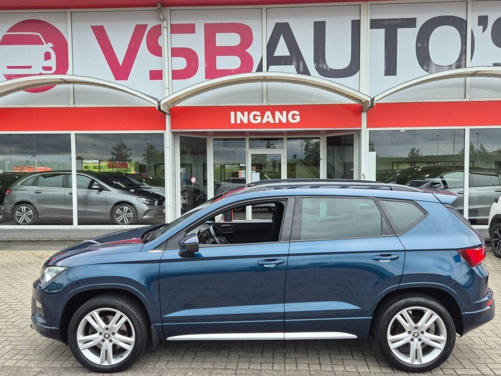 Seat ATECA 1.4 TSI ACT. AUT. 150PK FR PANO-DAK TREKHAAK CAME, Automaat, Gebruikt, 4 cilinders, Blauw