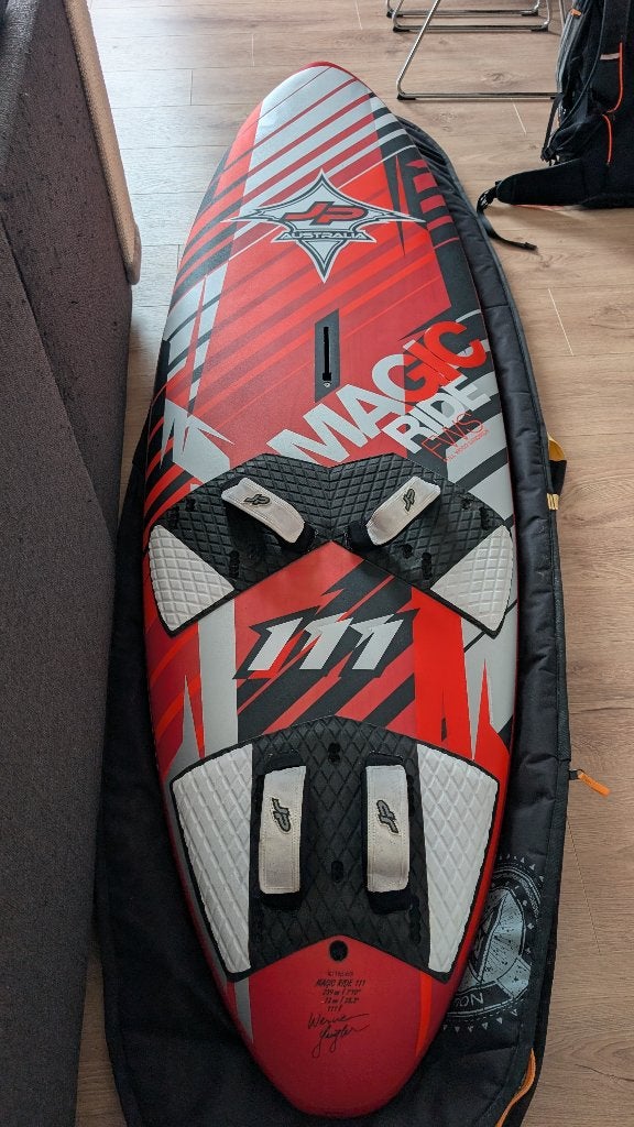 JP Magic Ride 111 liter, in goede staat! Inclusief vin., Ophalen, Gebruikt, Minder dan 250 cm, Met vin(nen)