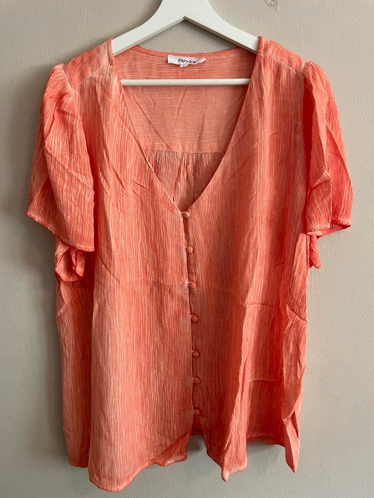 Paprika blouse, Kleding | Dames, Ophalen of Verzenden, Nieuw, Maat 46/48 (XL) of groter, Blauw