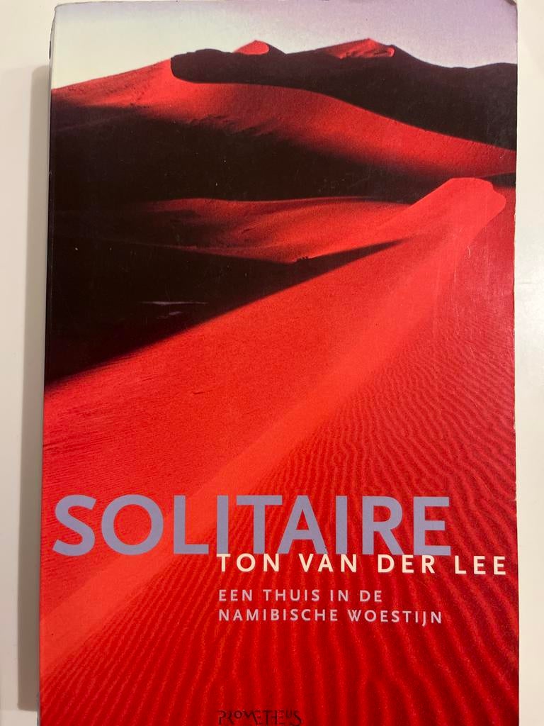 T. van der Lee - Solitaire, Boeken, Literatuur, Gelezen, Nederland, Ophalen of Verzenden