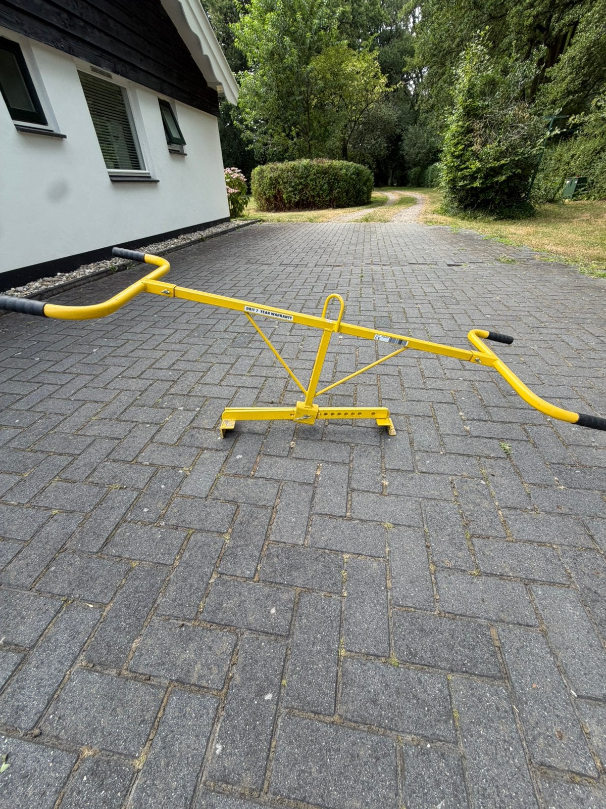 Trottoirbanden/tegelklem, Tuin en Terras, Ophalen, Zo goed als nieuw