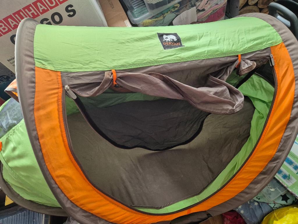 Deryan tent, Kinderen en Baby's, Babywiegjes en Ledikanten, Ophalen of Verzenden, Zo goed als nieuw, Reisbedje