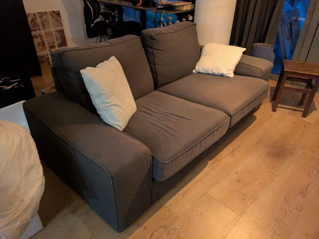 IKEA KIVIK 2-zitsbank (190cm breed), Huis en Inrichting, Ophalen, 150 tot 200 cm, Tweepersoons, 75 tot 100 cm