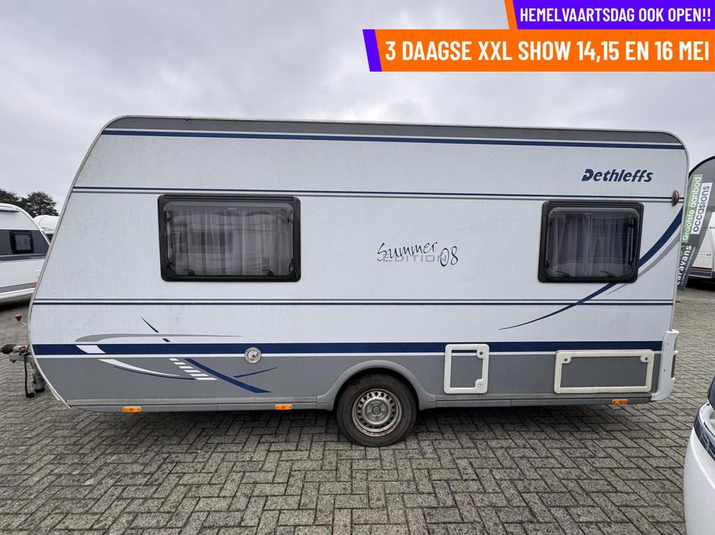 Dethleffs - HEMELVAART OPEN! RUIM 200 CARAVANS OP VOORRAAD, Caravans en Kamperen, Serviceluik, Tot en met 2, Bedrijf, 750 - 1000 kg
