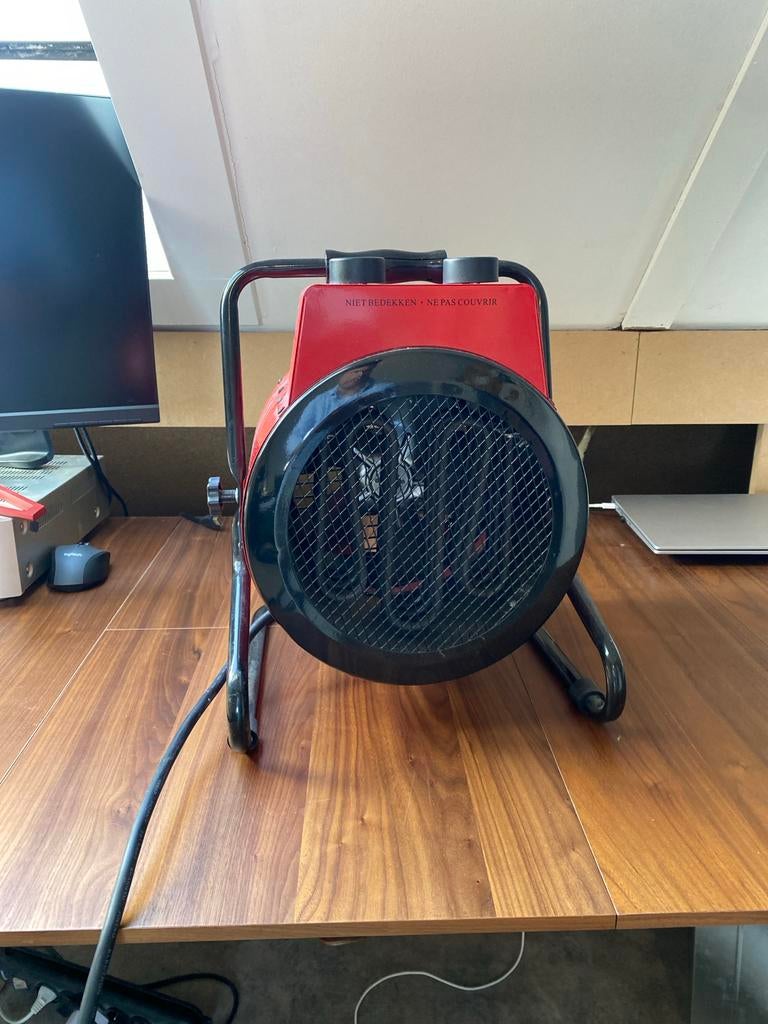 Industriële ventilatorkachel, Ophalen, Gebruikt, Verwarmen, Tafel- of Grondventilator