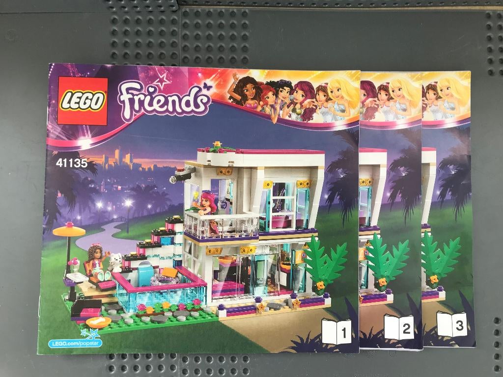 LEGO Friends Livi's Popsterrenhuis - 41135, Ophalen of Verzenden, Zo goed als nieuw, Lego, Friends
