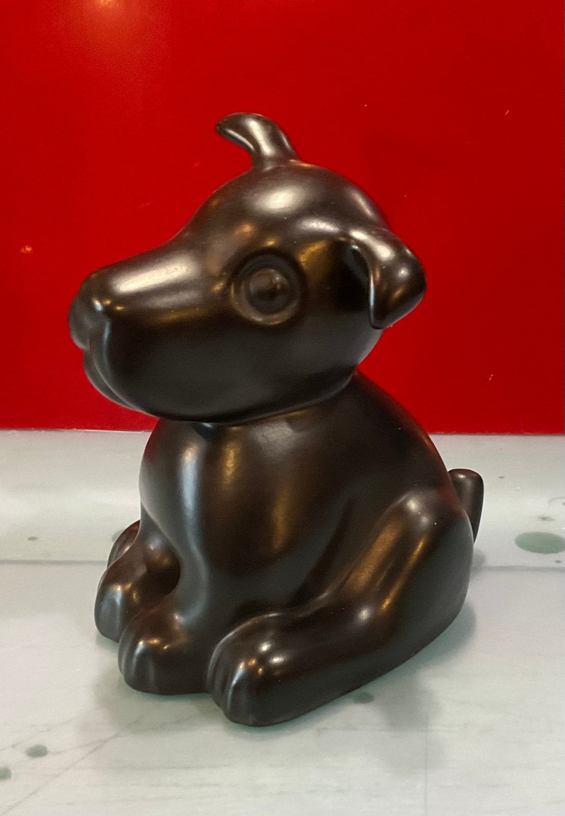 Plateel Hond Plateelbakkerij Z H Gouda, Ophalen of Verzenden