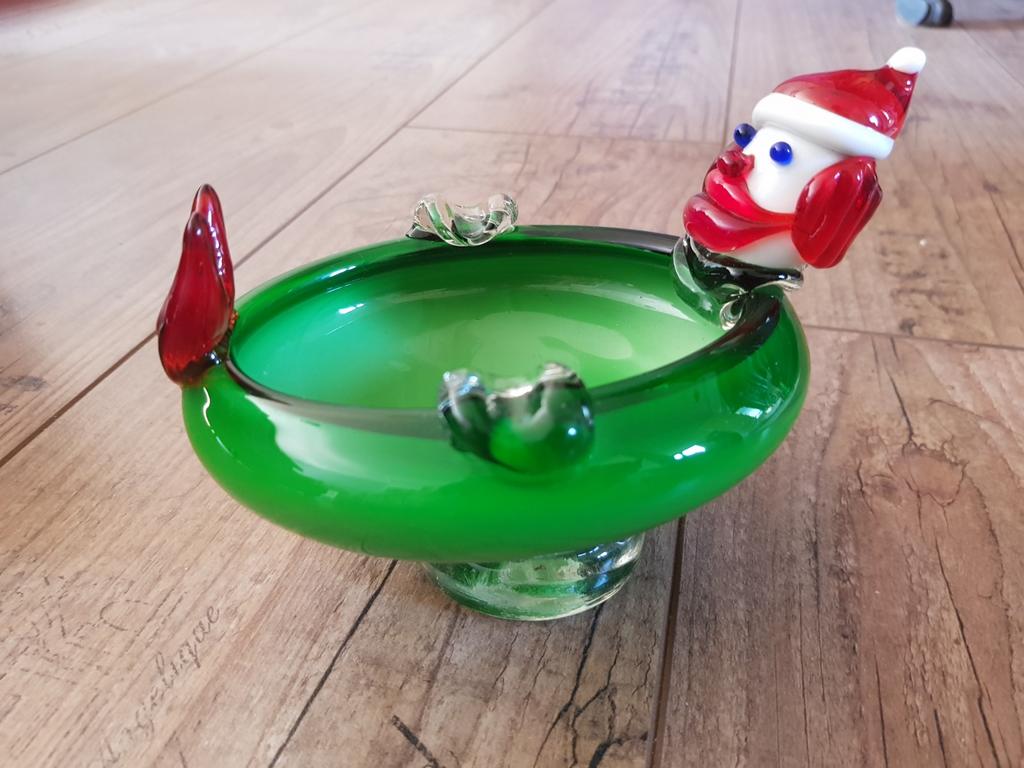 Murano glaswerk asbak / design glaswerk, Ophalen of Verzenden