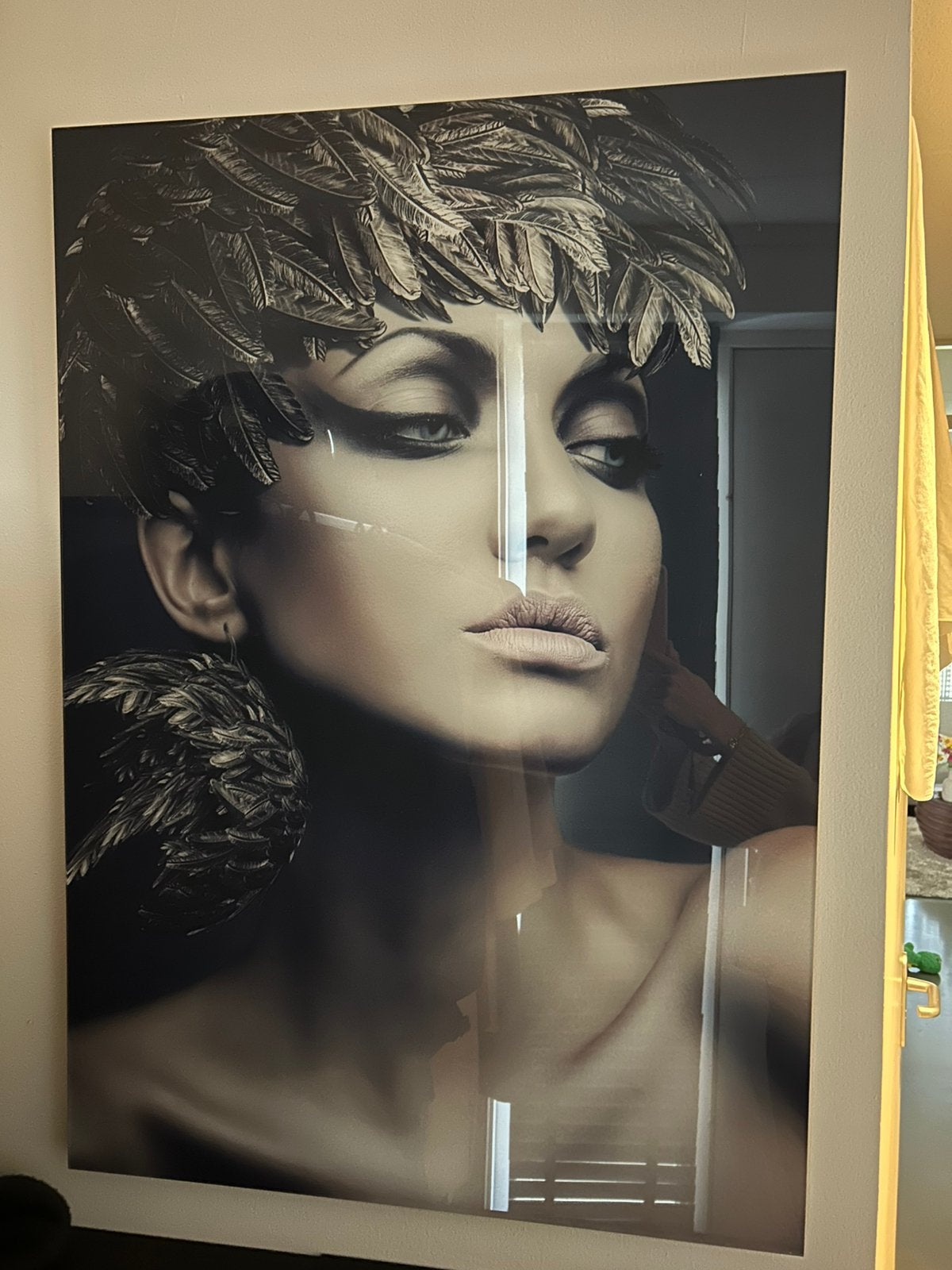 Mooie plexiglas schilderij, Ophalen of Verzenden, Zo goed als nieuw, Schilderij