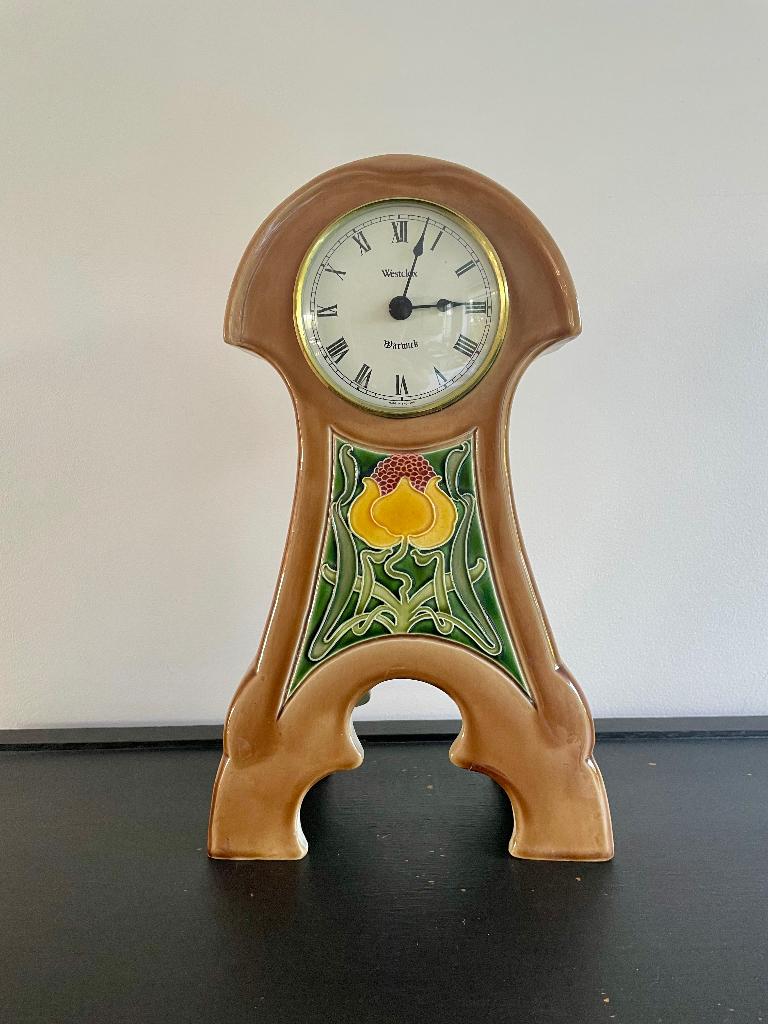 Jugendstil / art nouveau klok Johann von Schwarz, Ophalen of Verzenden