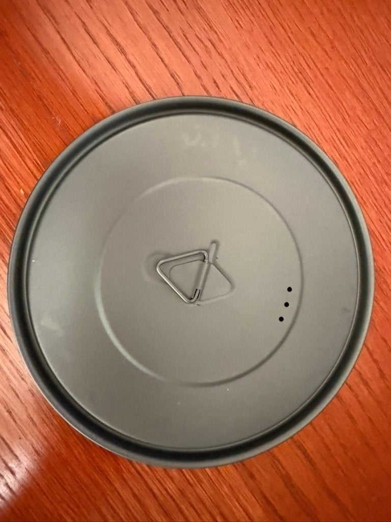 Titanium lichtgewicht deksel 145 mm, Ophalen of Verzenden, Nieuw