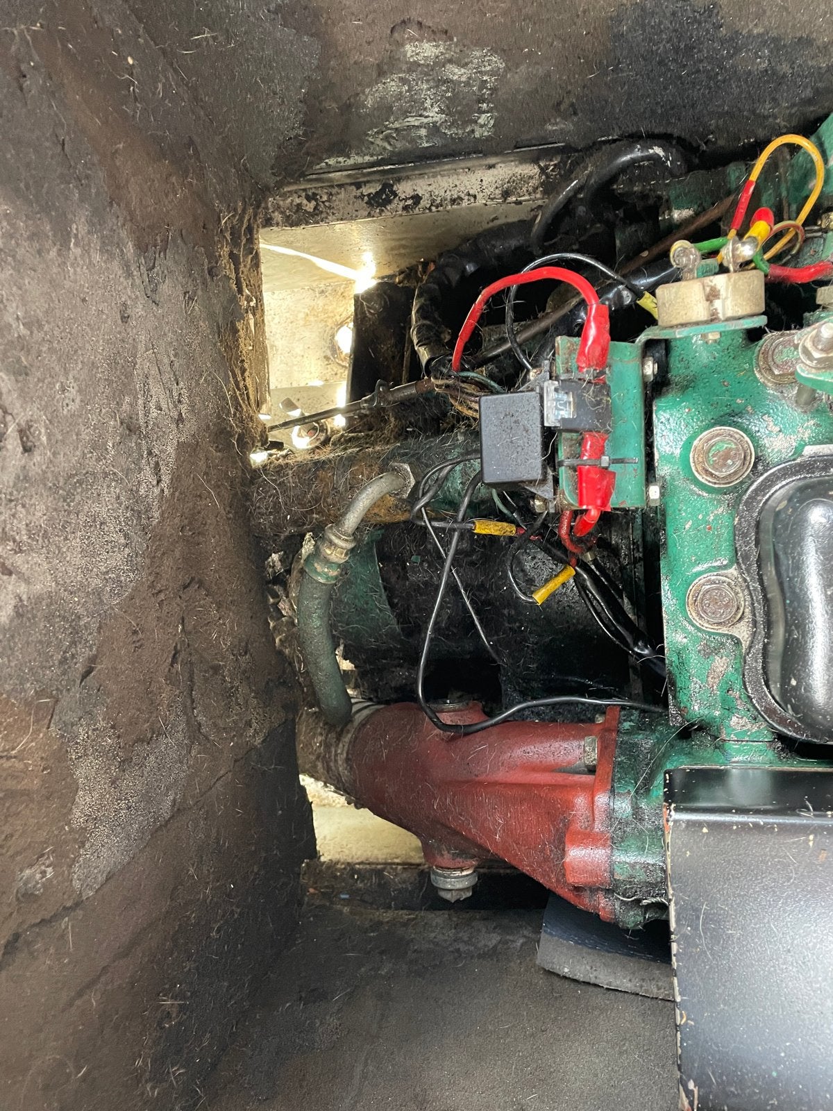 Volvo Penta MD32 met Velvet keerkoppeling - 6 cilinder, Ophalen, Gebruikt, Motor en Techniek