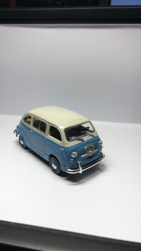 Norev 1:43 Fiat 600 Multipla 1956, Ophalen of Verzenden, Zo goed als nieuw, Auto, Norev