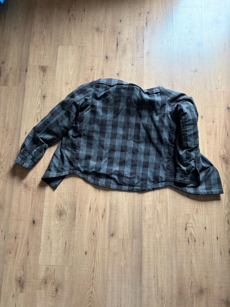 John Doe Motorjas Maat L met Valbescherming, Motoren, Kleding | Motorkleding, Ophalen, Tweedehands, Heren, Jas | textiel